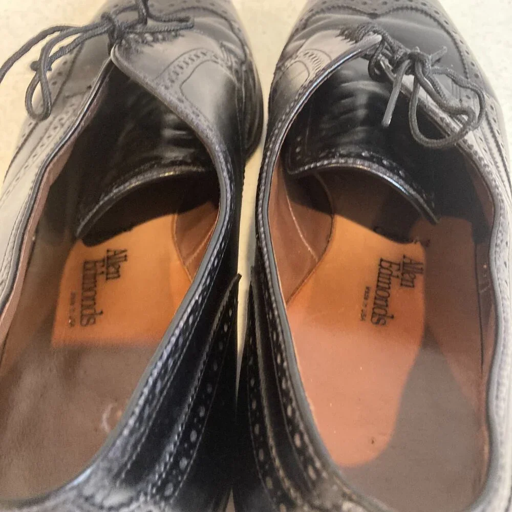 ALLEN EDMONDS CONCORD WINGTIP OXFORDS MENS SIZE 14D